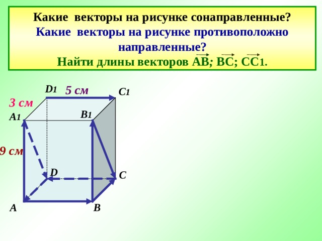 Вектора куба. Сонаправленные векторы в параллелепипеде. Сонаправленные векторы в Кубе. Противоположно направленные векторы в параллелепипеде. Параллелепипед направленные вектора.