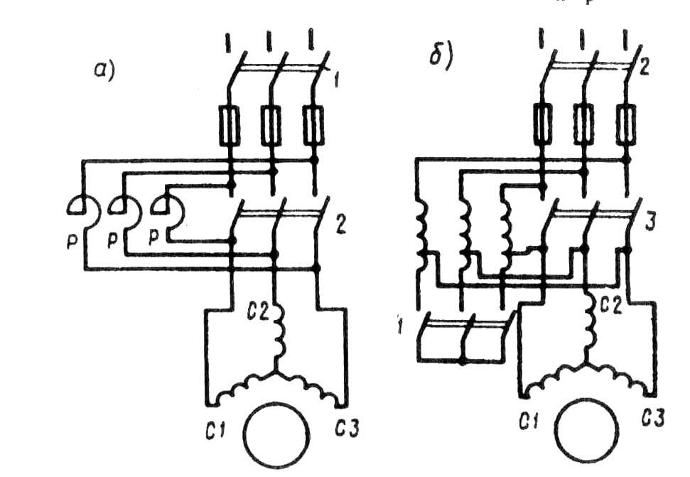 Асинхронные двигатели схема