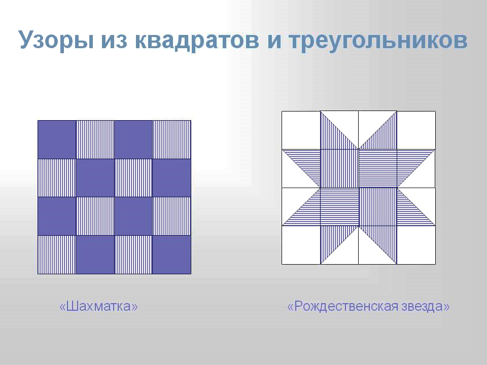 План конспект квадрат