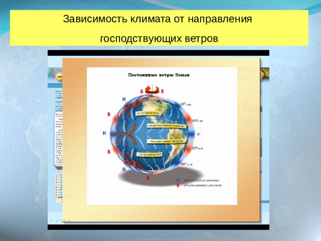 География 6 класс причины влияющие на климат