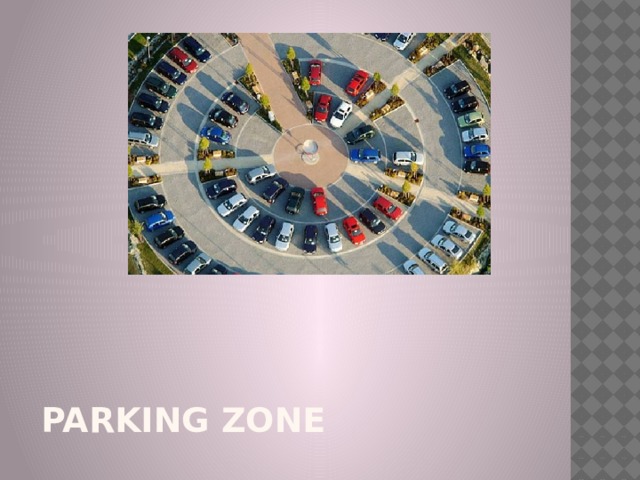 Parking zone 