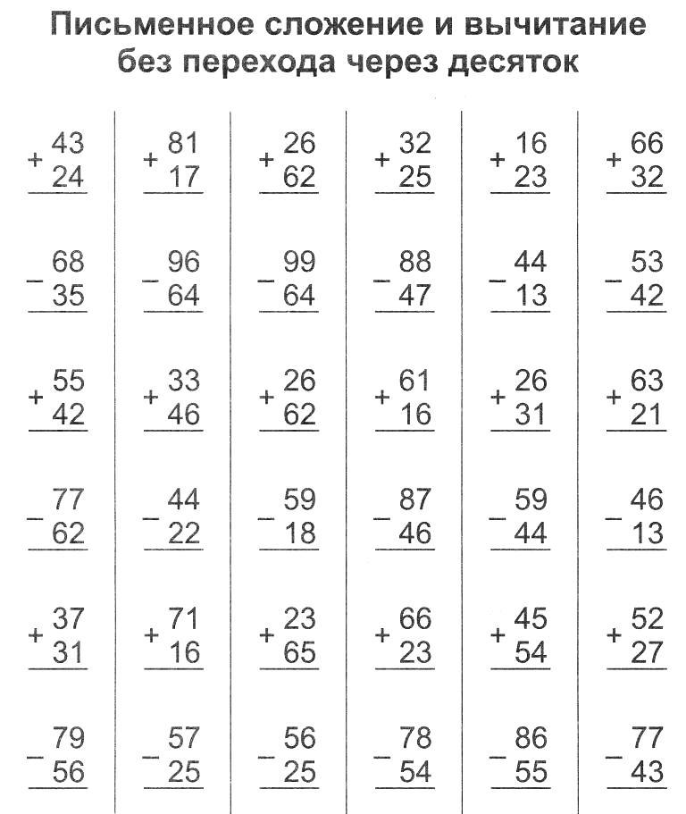 Решение примеров в столбик по фото онлайн