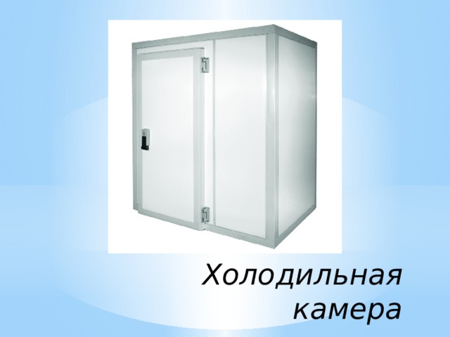 Холодильная камера 