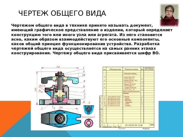 Чертеж общего вида что это