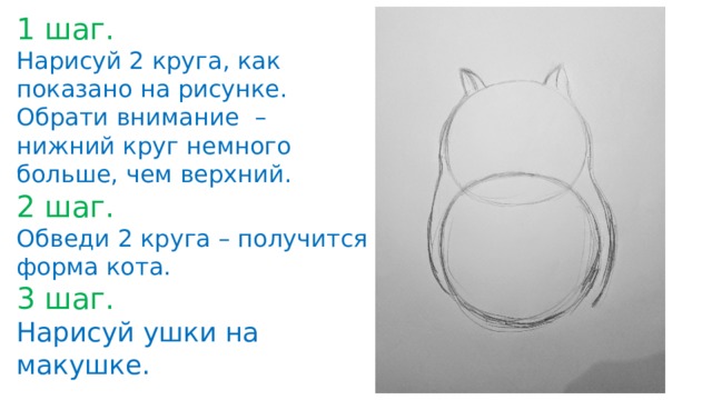 Справа нарисованы