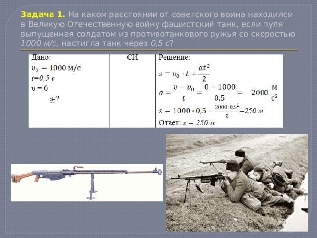 Скоростью 1000. На каком расстоянии находился танк. Дальность полета пули противотанкового ружья ВОВ. Задача про выпущенную пулю. Скорость пули выпущенной из AWM.