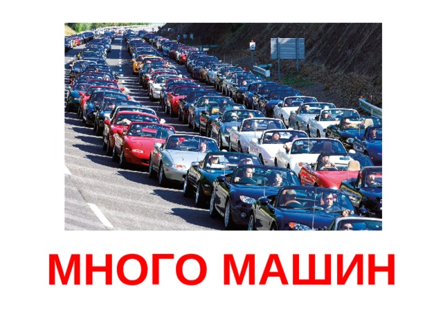 МНОГО МАШИН 
