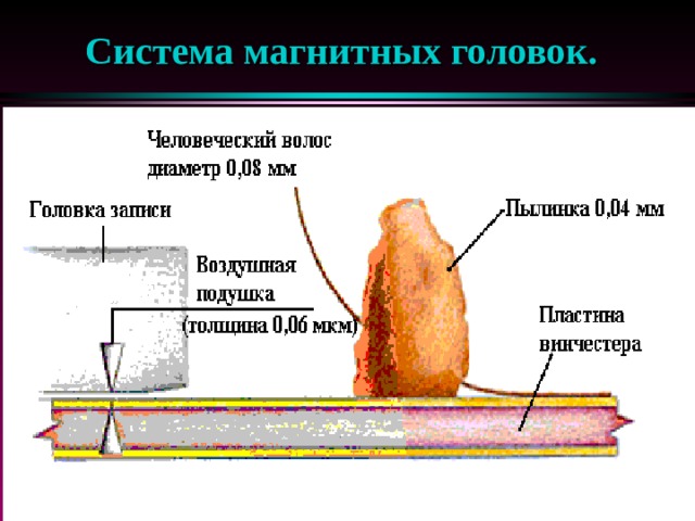 Система магнитных головок. 