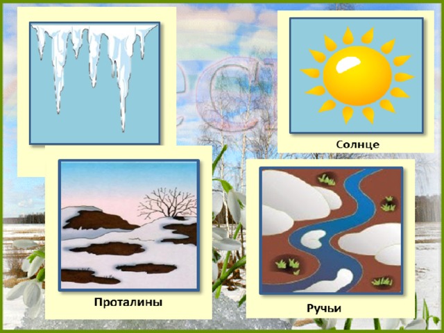 Рисунки приметы весны