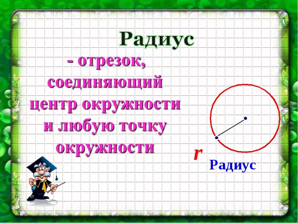 Окружность круг центр радиус диаметр окружности круга 2 класс презентация