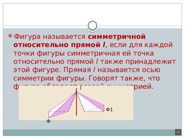 Симметрия в пространстве 10 класс.