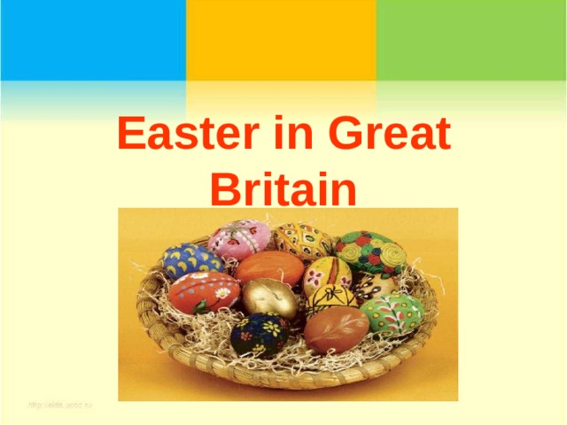 Easter in Great Britain 