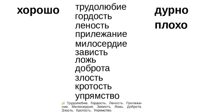 Ушинский что хорошо и что дурно презентация 1 класс