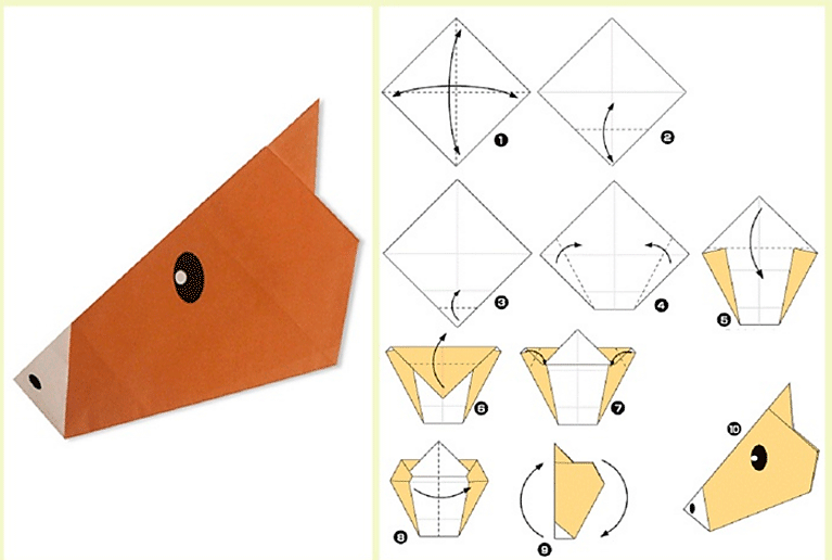 Оригами животное простое для детей. Простое оригами из бумаги для начинающих. Лёгкие оригами из бумаги. Оригами из бумаги для начинающих самые легкие. Простые фигуры оригами для детей из бумаги.