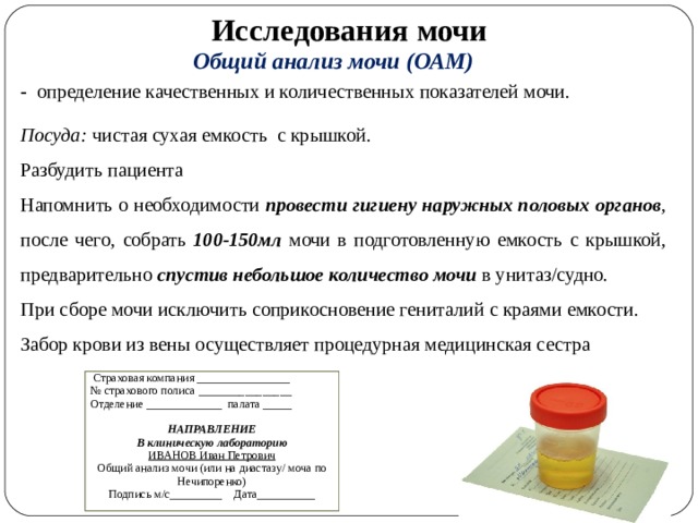 Как собрать общую мочу. Посуда для сбора мочи по Нечипоренко. Количество мочи для общего клинического анализа. Анализ Нечипоренко лаборатории мочи по методу. Направление в клиническую лабораторию на общий анализ мочи.