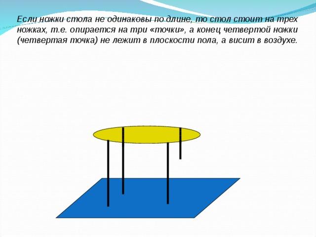 Стол о трех ножках значение фразеологизма