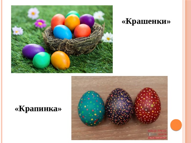 «Крашенки» «Крапинка» 