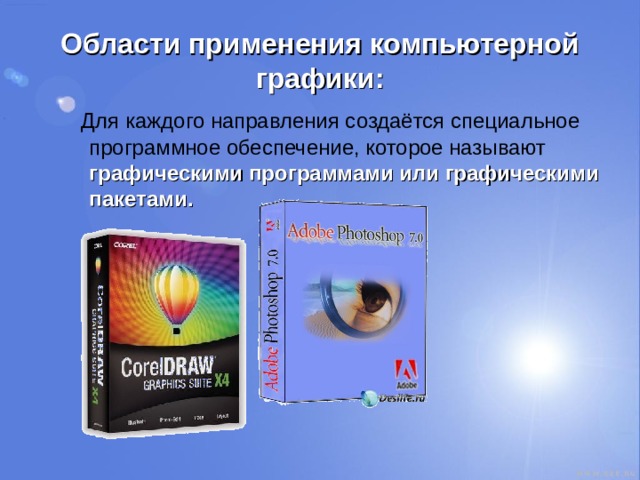Презентация к уроку информатики "Компьютерная графика"