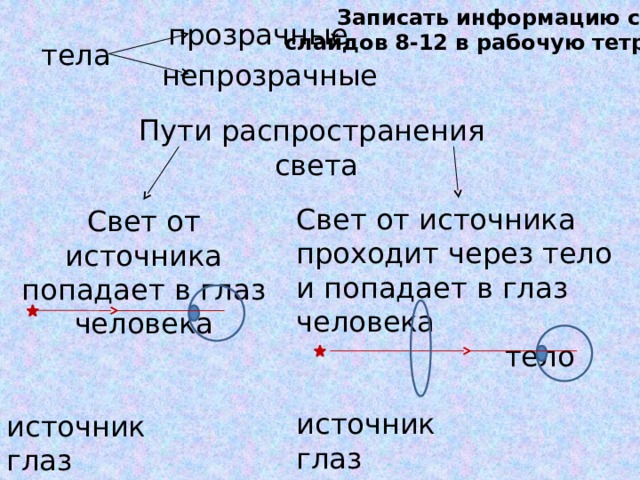 Источники света отражение света плоское зеркало презентация 8 класс