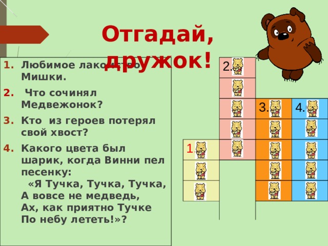 Б заходер песенки винни пуха конспект урока 2 класс школа россии презентация