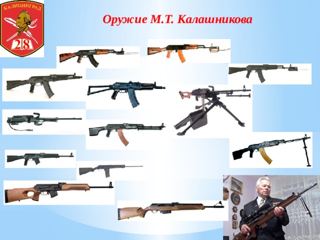 Оружие М.Т. Калашникова 