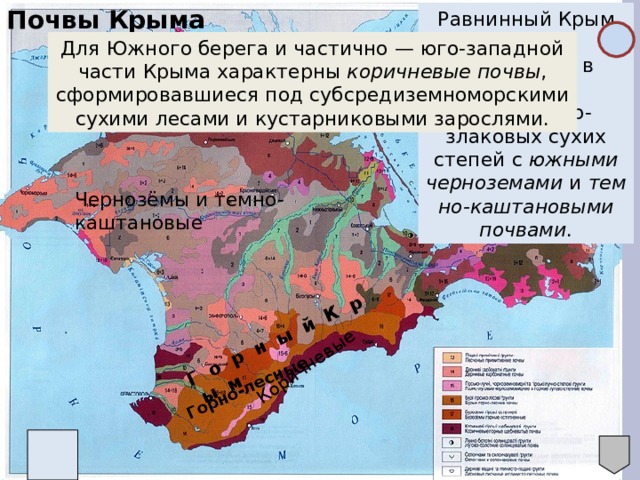 Презентация природные зоны крыма