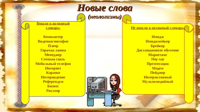 Значение слов ноутбук пазл плеер сми интернет. Неологизмы. Неологизмы к слову компьютер. Неологизмы примеры слов и их значение. Неологизмы 5 класс.