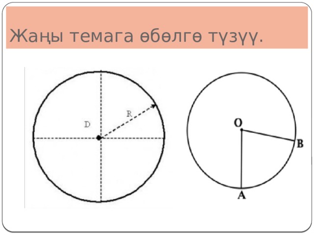Жаңы темага өбөлгө түзүү. 