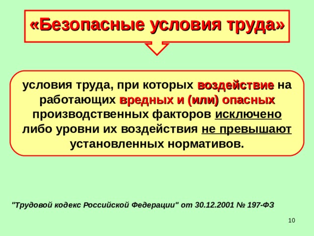 Безопасные условия. Условия труда при которых воздействие на работающих вредных. Безопасные условия труда воздействие на работающего. Условия труда по уровню воздействия вредных или опасных. Безопасные условия труда это условия труда при которых.