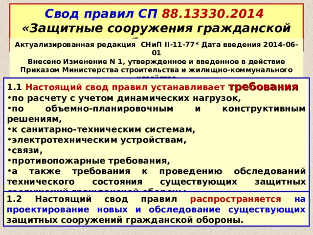 Сп защитные сооружения. Свод правил СП 88.13330.2014 защитные сооружения гражданской обороны. СП 88.13330.2014. «СНИП II-11-77* защитные сооружения гражданской обороны». СП 88 13330 2014 защитные сооружения гражданской обороны на 2019. Свод МЧС.