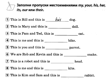 Англ упр 3. Личные и притяжательные местоимения в английском упражнения. Задания на притяжательные местоимения в английском языке 2 класс. Упражнения на притяжательные местоимения в английском 2 класс. Объектные местоимения в английском языке упражнения.