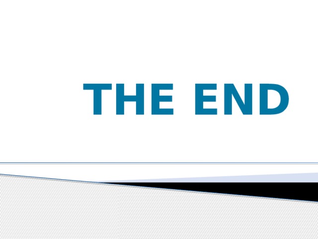 THE END 