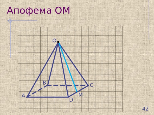 Апофема ОМ O В С М А D 42 