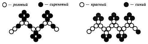 Кольцо зигзаг из бисера схема