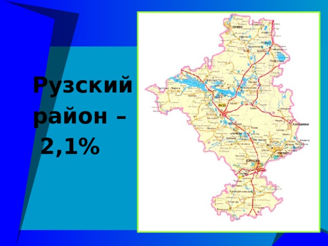 Рузский городской округ карта