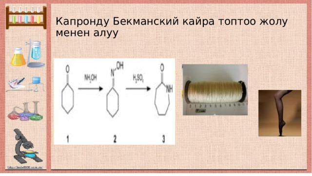 Капронду Бекманский кайра топтоо жолу менен алуу 