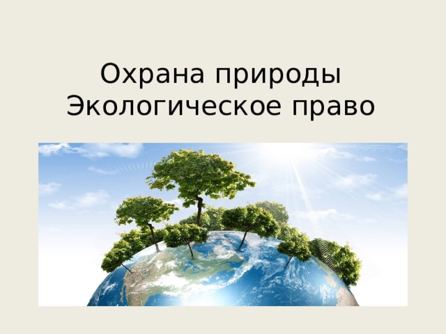 Право на благоприятную окружающую среду картинки