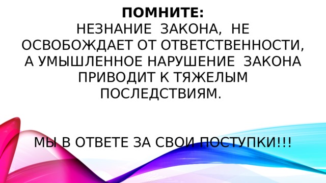 И помните незнание правил не освобождает от ответственности гиф дискорд