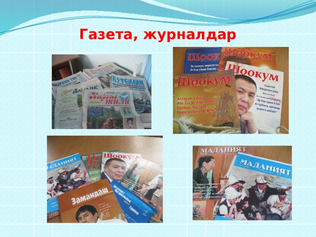 Газета, журналдар 