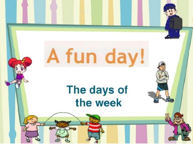 Презентация спотлайт 3 класс a fun day