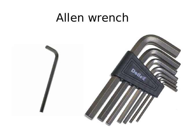 Allen wrench 