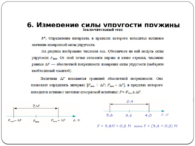   6. Измерение силы упругости пружины  
