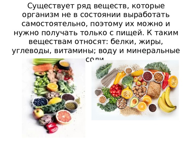 Презентация физиология питания 6 класс технология кулинария