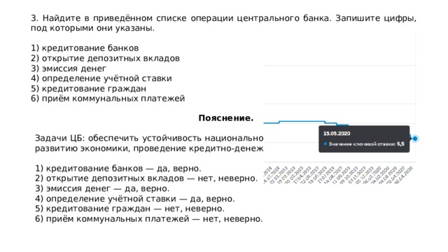 Варианты задания №7 ЕГЭ-2020 (обществознание)