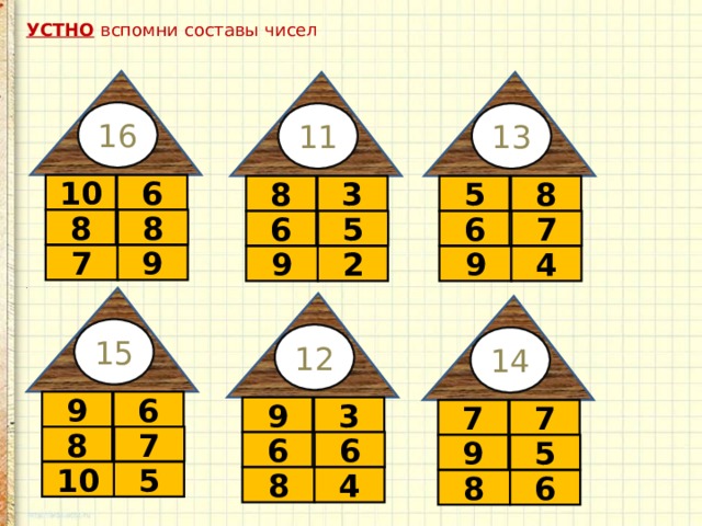 Состав числа 13 картинка