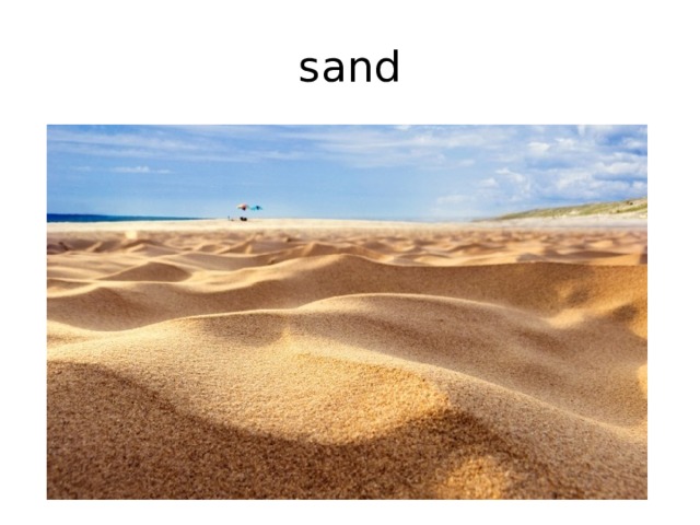 sand 