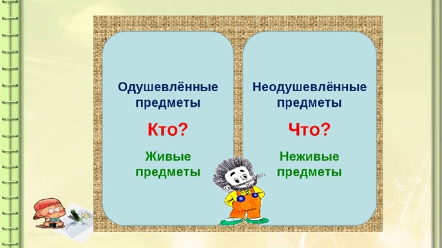 Слова обозначающие предметы 1 класс презентация