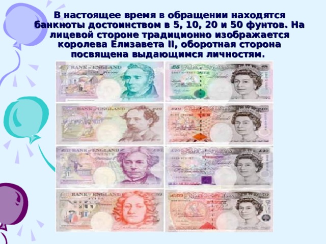 British money презентация