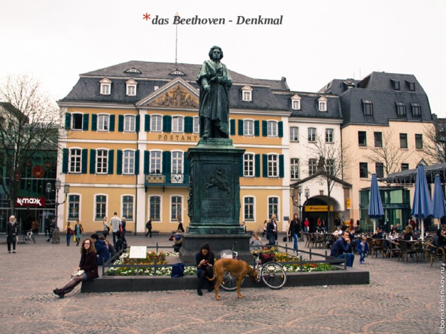 das Beethoven - Denkmal 