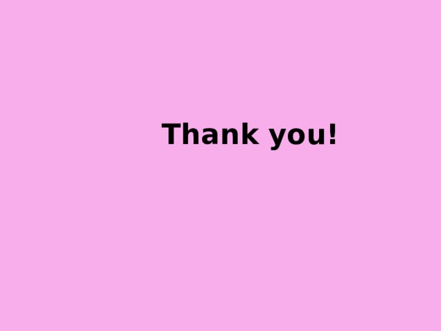 Thank you! 